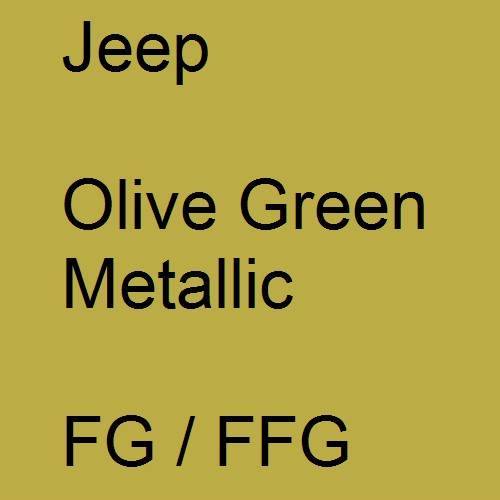 Jeep, Olive Green Metallic, FG / FFG.